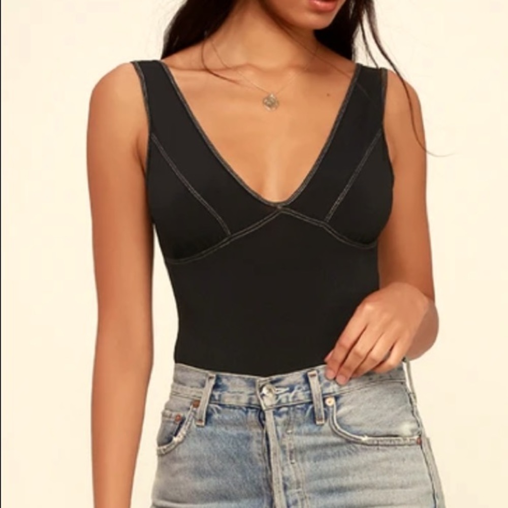 New Black body suit